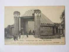 Carte postala Paris-Expozitia de arte decorative 1925-Pavilionul Primavera