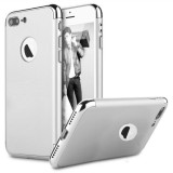 Husa telefon Iphone 7 Plus ofera protectie 3in1 Ultrasubtire - Silver Matte, Iphone Case Perfect