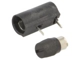 Clemă Siguranțe Cilindrice ESKA 5x20mm, 6.3A, THT, Negru, IP40, Poliamidă 6.6, 250V AC