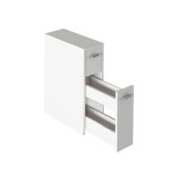 Cumpara ieftin Dulap de baie alb Natali 20x45x61 cm