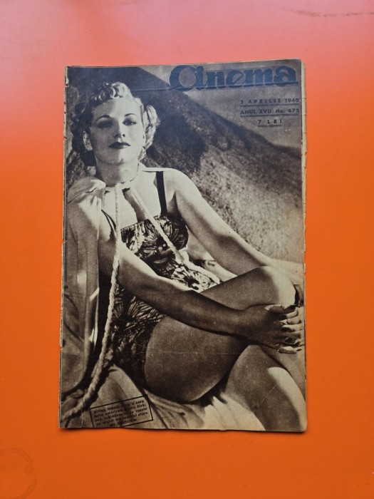 Revista Cinema nr. 475/05.04.1940 -