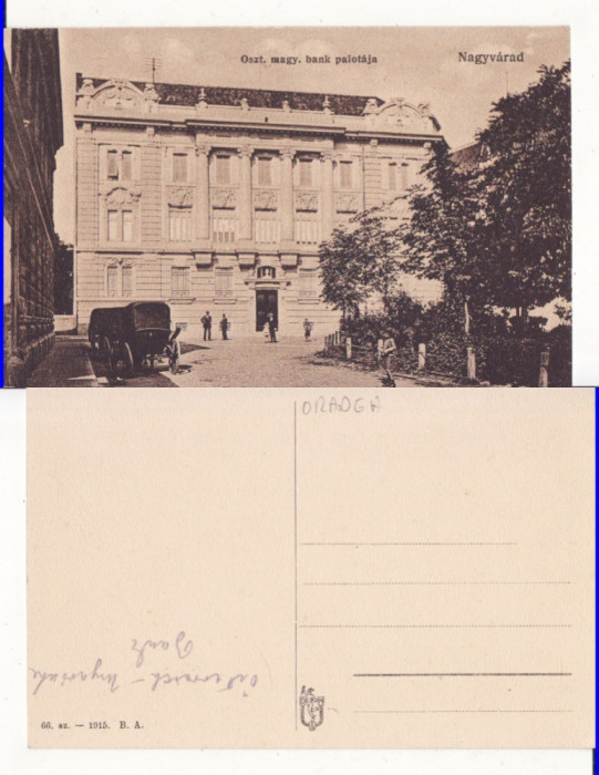Oradea- Banca austro-ungara