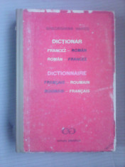 Dictionar francez-roman roman-francez , GHEORGHINA HANES foto