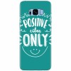 Husa silicon pentru Samsung S8 Plus, Positive Vibes