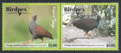 Tonga 2018 Mi 2181/82 MNH - Birdpex 8, Mondorf-les-Bains: pasari foto