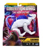 Figurina articulata cu accesoriu, Monsterverse, Shimo with Frost Bite Blast, 15 cm