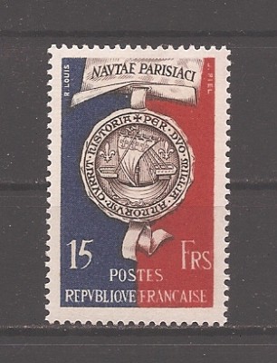 Franta 1951 Paris - Aniversarea a 2000 de ani de existenta, MNH foto