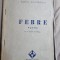 Virgil Gheorghiu - Febre. poeme cu un desen (portretul autorului) de Neagu (cartea are dedicatie de la autor pentru Isaiia Racaciuni)