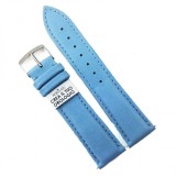 Curea de ceas Morellato Trend Grana Soft Nappa - Culoare Bleu - 16mm 18mm 20mm
