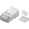 Mufa retea RJ45 pentru cablu STP CAT6 23-26AWG 1buc Goobay 72502