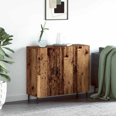 vidaXL Bufet Maro 90 x 34 x 80 cm Lemn compozit foto