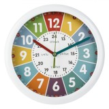Ceas de Perete Educativ, O&#039;Clock, Multicolor, 20cm