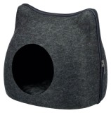 Cumpara ieftin Cos Pestera Pisica cu Fermoar Gri 38x35x37 cm 36318, Trixie
