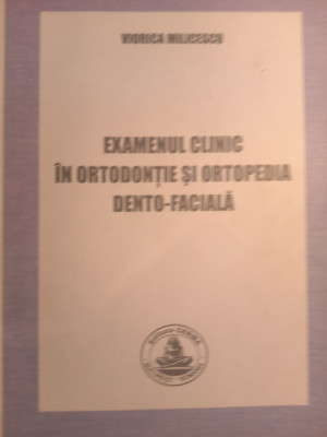 Examenul clinic in ortodonție și ortopedia dento faciala foto