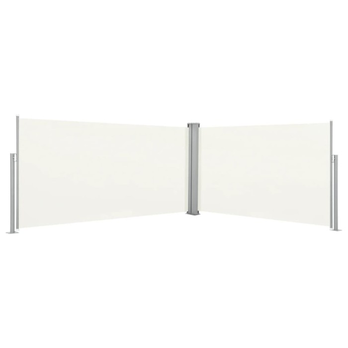 vidaXL Copertină laterală retractabilă, 160 x 600 cm, Crem 42179