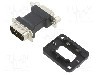 Conector, Neutrik, NADB9MF-B