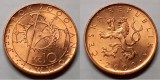 CEHIA █ MONEDE COMEMORATIV █ 10 Korun █ 2000 █ KM-42 █ UNC