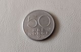 Norvegia - 50 ore (1988) monedă s413, Europa