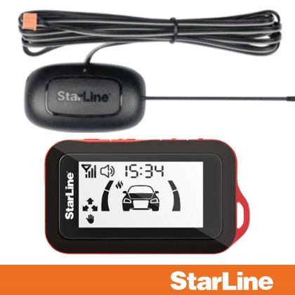 Modul extern Starline RF 868Mhz conectare pager + pager E9 remote CarStore Technology
