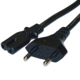 Cablu de alimentare ZIK PC 2x0.75mm, 1.5 m Negru