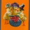 CPIB 20021 CARTE POSTALA - FELICITARE - PUI CANTAND, NECIRCULATA, EDITURA KRUGER