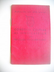 HOPCT CARNET DE MEMBRU CCS CONSILIUL CENTRAL AL SINDICATELOR RPR 1959 [ 3 ] foto