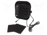 Absorbant de fum SOLDER PEAK 1000l/min 230V 23W negru cu filtru carbon și 2 filtre rezervă