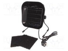 Absorbant de fum SOLDER PEAK 1000l/min 230V 23W negru cu filtru carbon și 2 filtre rezervă