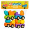 Set 4 masinute colorate pentru copii , Cute Engineering Vehicle , jucarii tip vehicul, 3+, Oem