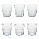Pahare Sticlă Set 6 Bucăți, Vegas, Capacitate 230ml, Transparent, Oem