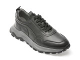 Pantofi sport GRYXX negri, AX25Y10, din piele naturala
