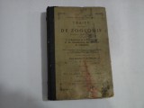 TRAITE elementaire DE ZOOLOGIE - Paris 1888