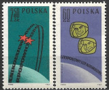 B2810 - Polonia 1962 - Cosmos 2v. neuzat,perfecta stare, Nestampilat