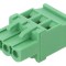 Conector regletă deconectabilă 3 piste 90&deg;