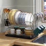 Scurgator dublu pentru vase &ndash; Organizare eficienta si design modern in bucataria ta