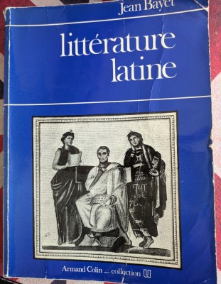 Jean Bayet, Litterature latine foto