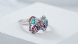 Cumpara ieftin Inel Cocktail din Argint 925 Model , zMulticolor Bouquet