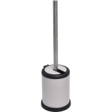 Perie Toaletă Metalică Capac Pliabil &ndash; Greige Compoziție Metal + Pvc