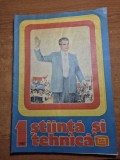 revista stiinta si tehnica ianuarie 1988 - articol si foto judetul olt