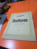 Sonaten, partituri - Beethoven 2001