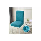 Cumpara ieftin Set Huse Elastice pentru Scaun, Cocolino, 6 Piese, Cu Elastic, Turcoaz