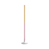 Lampadar LED RGB inteligent WiZ Pole Floor Light, Wi-Fi, control vocal, 13W, 1080 lm, lumina alba si colorata (2200-6500K RGB), IP20, 150cm, Alb, 8719