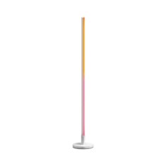 Lampadar LED RGB inteligent WiZ Pole Floor Light, Wi-Fi, control vocal, 13W, 1080 lm, lumina alba si colorata (2200-6500K RGB), IP20, 150cm, Alb, 8719