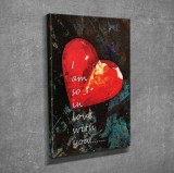 Tablou decorativ, Vega, Canvas 100 procente, lemn 100 procente, 30 x 40 cm, 265VGA1049, Multicolor