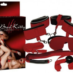 Set Bondage Imobilizare Erotica + Accesorii BDSM Naughty Bad Kitty