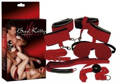 Set Bondage Imobilizare Erotica + Accesorii BDSM Naughty Bad Kitty foto