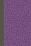 Niv, Thinline Bible, Giant Print, Leathersoft, Gray/Purple, Red Letter, Thumb Indexed, Comfort Print
