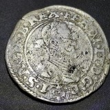 Boemia 3 kreuzer 1627 Praga argint Ferdinand ll