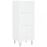 Cumpara ieftin Servanta, alb, 34,5x32,5x90 cm, lemn prelucrat