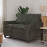 vidaXL Canapea Antracit 126 x 81 x 87,5 cm Poliester 42028827